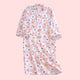 Spring Floral Yukata Pyjamas - www.thelineahome.nl - Kawaii Home Apparel - Cotton Flower Pink