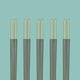 Icy Rainbow Chopstick Set (5 Pairs) - The Linea Home - Kawaii Homeware - Sushi Accessories - Icy Moss