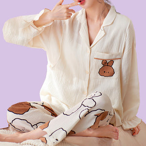 Classic Furekishi Pyjamas - www.thelineahome.nl -Graphics Bear