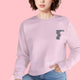 Ramen is Life Crewneck Sweater - www.thelineahome.nl - Kawaii Home Apparel - Sakura Pink 