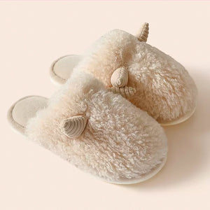 Fuzzy Alpaca Slippers