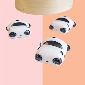Hangover Panda Chopstick Stands - The Linea Home - Kawaii Homeware - Ceramic - cute chopstick stands