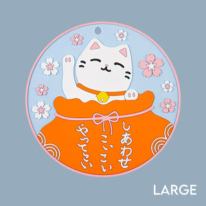 Lucky Cat Placemat & Coaster - The Linea Home - Kawaii Homeware - Table Settings