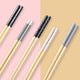 Monochrome Chopstick Set - The Linea Home - Thelineahome.nl - Modern chopstick 5 pair set with modern and minimalist Japanese design. 