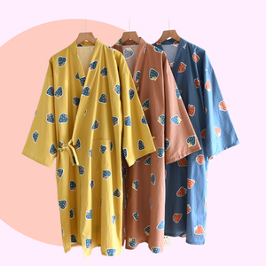 Sweet Ichigo Yukata Robes - www.thelineahome.nl - Trio