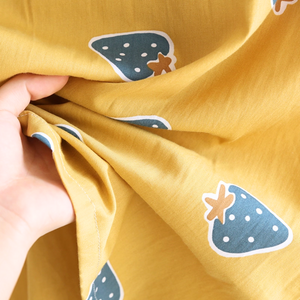 Sweet Ichigo Yukata- www.thelineahome.nl - Fabric