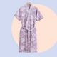 Kawaii Ying Yang Kimono Robe - www.thelineahome.nl - Hana Purple