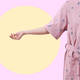 Kawaii Ying Yang Kimono Robe - www.thelineahome.nl - short sleeve