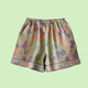 Aki Cotton Pyjamas Shorts - www.thelineahome.nl - Kawaii Home Apparel - Green Vines