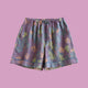 Aki Cotton Pyjamas Shorts - www.thelineahome.nl - Kawaii Home Apparel - Purple Vine