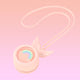 Angel Wings Neck Fan - The Linea Home - Kawaii Summer Gadget - Sakura Pink, Pure White, Midnight Blue