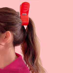 Arrietty Oversized Hair Clip - The Linea Home - Kawaii Hair Accessories - Cherry Red