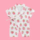 Baby Kimono Romper - The Linea Home - Kawaii Baby Clothes - Gift for New Born and Young babies - Sweet Ichigo