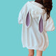 Bunny Ears Hoodie - The Linea Home - Kawaii Fashion - Pure White