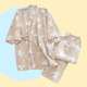 Candy Floral Kimono Pyjamas - www.thelineahome - SWEET CARAMEL
