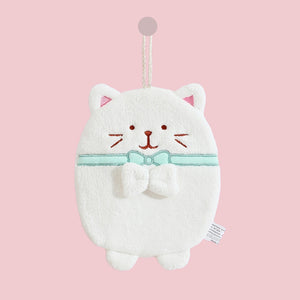 Chubby Cat Hand Towels