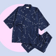 CONSTELLATION KIMONO PYJAMAS - www.thelineahome.nl - NIPPON BLUE - 1