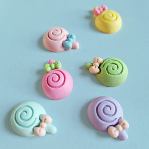 Pastel Lollipop Earrings - www.thelineahome.nl - ALL CANDY COLOURS