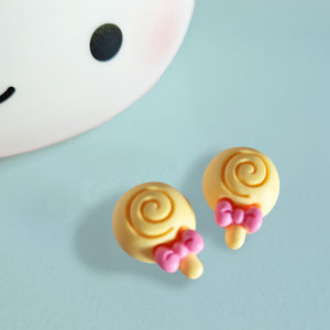 Pastel Lollipop Earrings - www.thelineahome.nl - Yuzu Candy