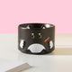 Cute Kitty Stackable Coffee Mug - The Linea Home - Kawaii Homeware - Sooty Kitty