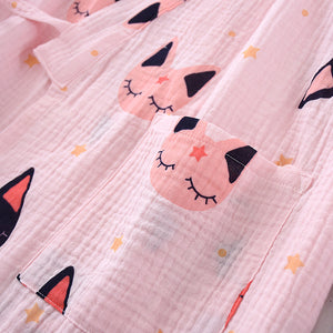 Luna Cats Kimono Pyjamas