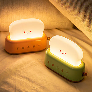 Cutie Toastie Night Light - The Linea Home - Kawaii Homeware - Dimmer