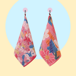 Flora Flora Hand Towels Set (4) - www.thelineahome.nl - Set of 4
