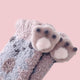 Fluffy Bear Fleecy Socks - www.thelineahome.nl - Paw Detail