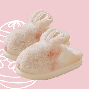 Fluffy Bunny Slippers