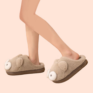 Fluffy Goo Goo Eyes Slippers - www.thelineahome.nl - ALL DESIGNS