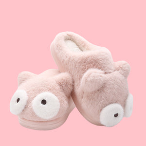 Fluffy Goo Goo Eyes Slippers - www.thelineahome.nl - SAKURA GOO GOO