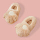 Fluffy Paw Slippers - www.thelneahome.nl - Kawaii Homeware - Blush Pink