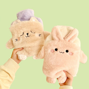 Fluffy Creature Hot Water Bottle - www.thelineahome.nl - Kawaii Homeware - All Design