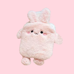 Fluffy Creature Hot Water Bottle - www.thelineahome.nl - Kawaii Homeware -Sakura Bunny