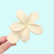 Frangipani Floral Hair Clips - www.thelineahome.nl - Kawaii Accessories - Orchid White