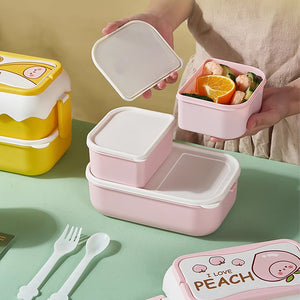 Fruity Double Decker Bento Box