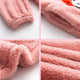 Fluffy Strawberry Flannel Pyjamas - The Linea Home - Kawaii Home Apparel 