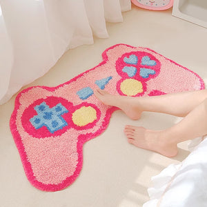 Game Console Fluffy Mat