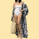 Hana Hana Kimono Robe - www.thelineahome.nl - Black and White