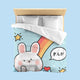 Hello Momo Bedding Set - www.thelineahome.nl - Kawaii Homeware - Light Blue