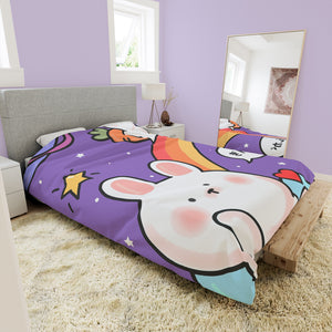 Hello Momo Bedding Set - www.thelineahome.nl - Kawaii Homeware - Purple