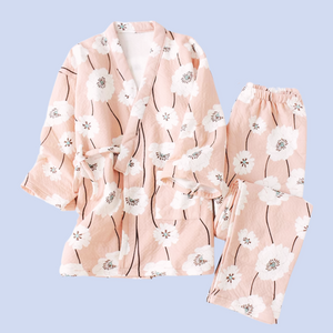 Hibiscus Kimono Pyjamas