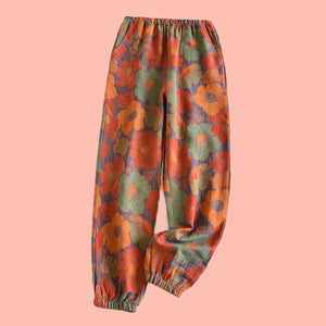 Haru Pyjama Pants - www.thelineahome.nl - Fiery Asagao