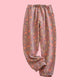 Haru Pyjama Pants - www.thelineahome.nl - Pink Leaves