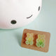 Candy Bear Stud Earrings - The Linea Home - Kawaii Accessories - Lemon Lime Bear