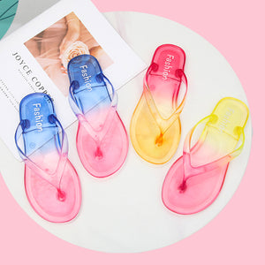 Icy Jelly Summer Flip Flops - The Linea Home - Kawaii Summer Accessories - Beachwear
