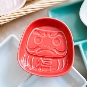 Minoyaki Daruma Dipping Dish