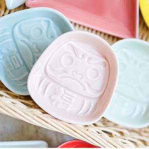 Minoyaki Daruma Dipping Dish