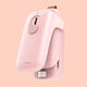 Block Colour Food Bag Sealer - The Linea Home - Kawaii Homeware - Handy Kitchen Gadget - Sakura Pink