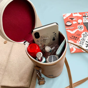 Cutie Bubble Tea Sling Bag - Kawaii Accessories - Handbag - Milk Tea - www.thelineahome.nl
